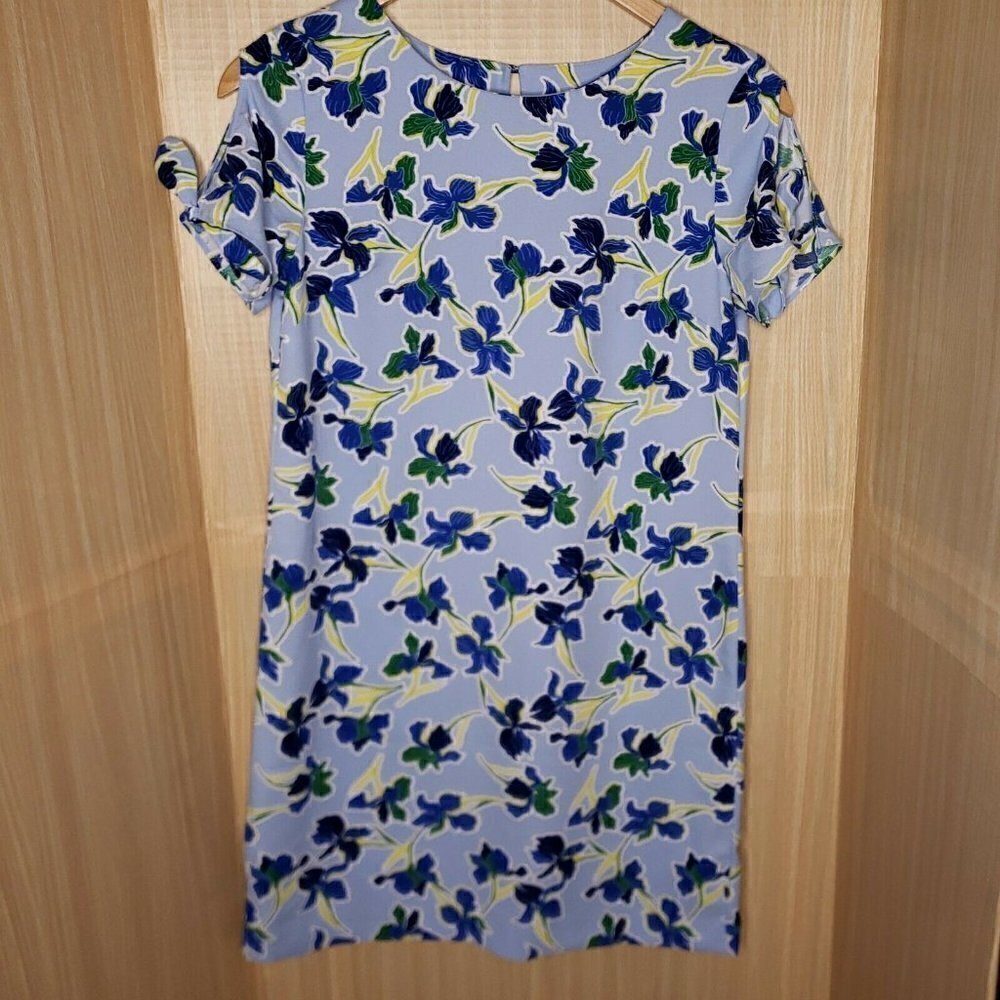 Banana Republic Factory Womens Blue Floral Mini Dress Small